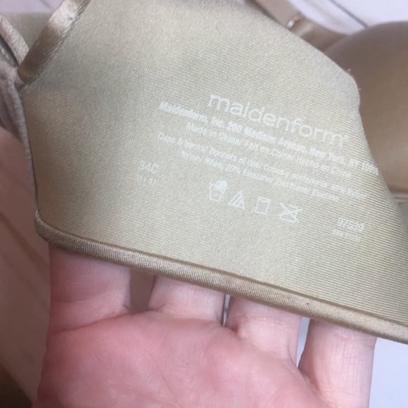 Maidenform Plunge Push Up Bra 34C - Picture 5 of 5